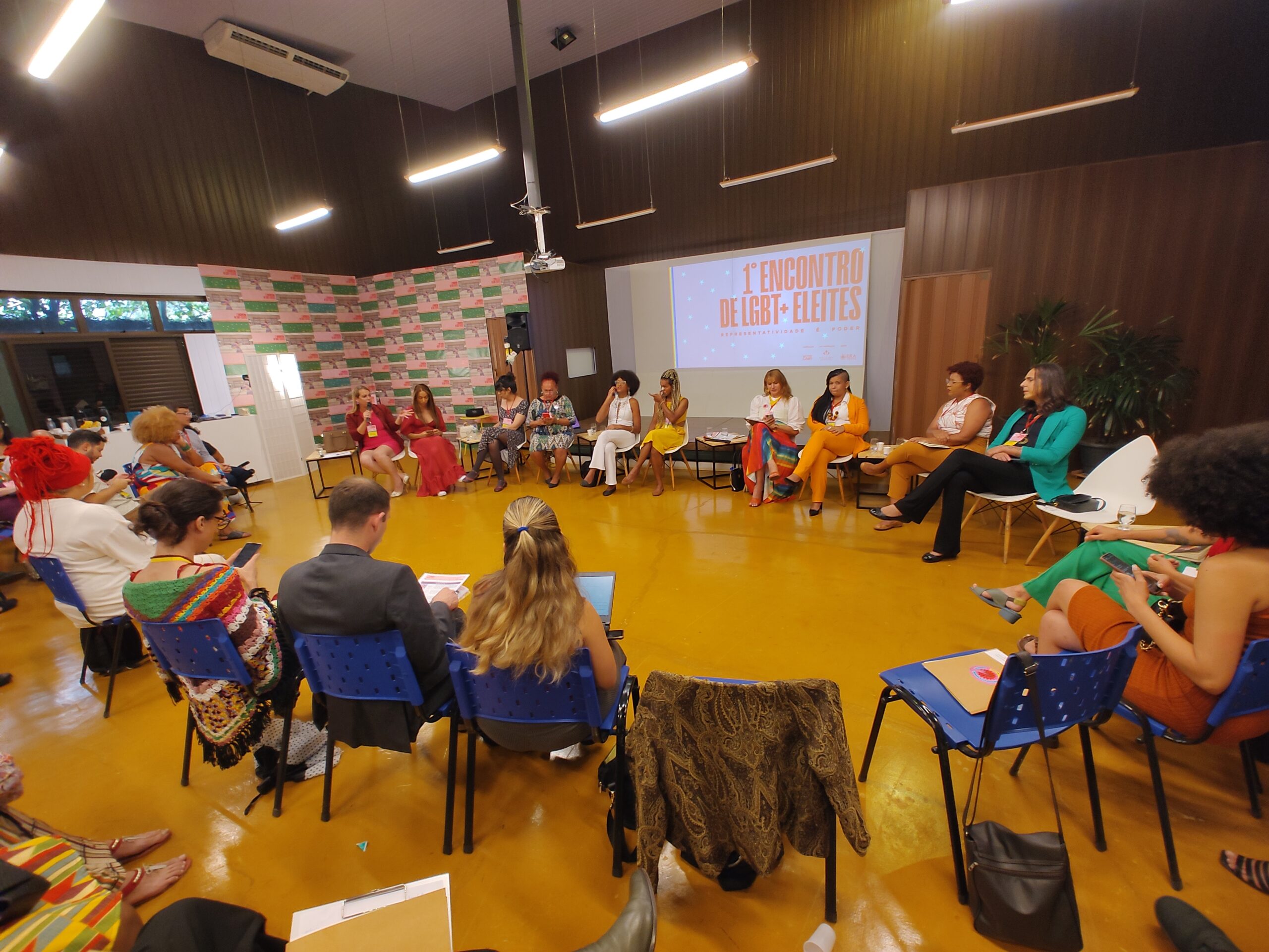 1º Encontro Nacional de LGBT+ Eleites reuniu parlamentares eleitos em 2022. Foto: Maíra Nunes/Diadorim