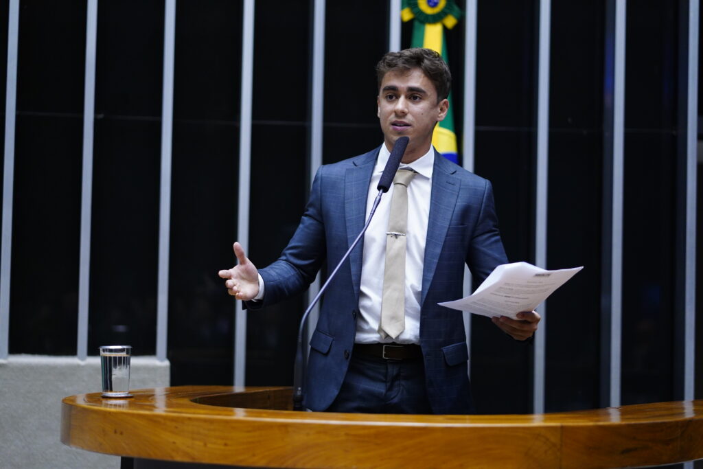 O deputado federal Nikolas Ferreira (PL-MG). Foto: Câmara dos Deputados