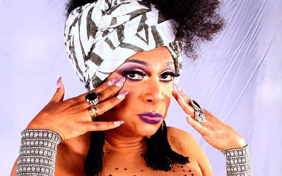 A drag Silvetty Montilla, que participa do evento. Foto Bruno Lemos/Divulgação