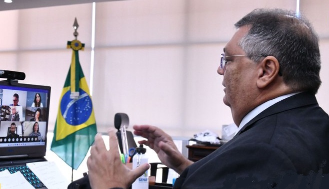 O ministro da Justiça, Flávio Dino. Foto: Isaac Amorim/MJSP