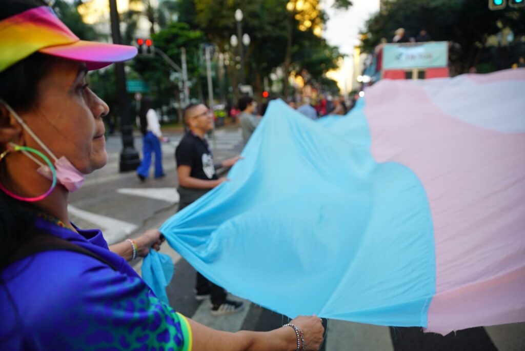 Marcha do Orgulho Trans 2024. Foto: André Nery/Diadorim