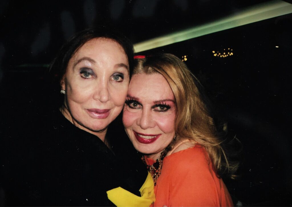 Lala e Rogéria. Fotos: Acervo pessoal
