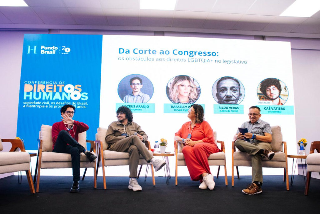 Mateus Araújo, Caê Vatiero, Rafaelly Wiest e Rildo Veras | Foto: Rebeca Figueiredo